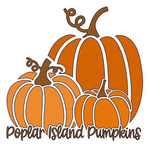 Poplar Island Pumpkins logo