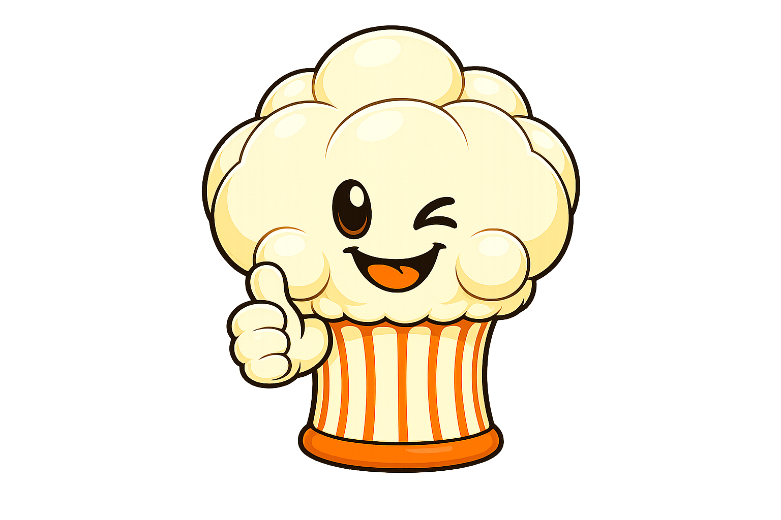 Crumby mascot front