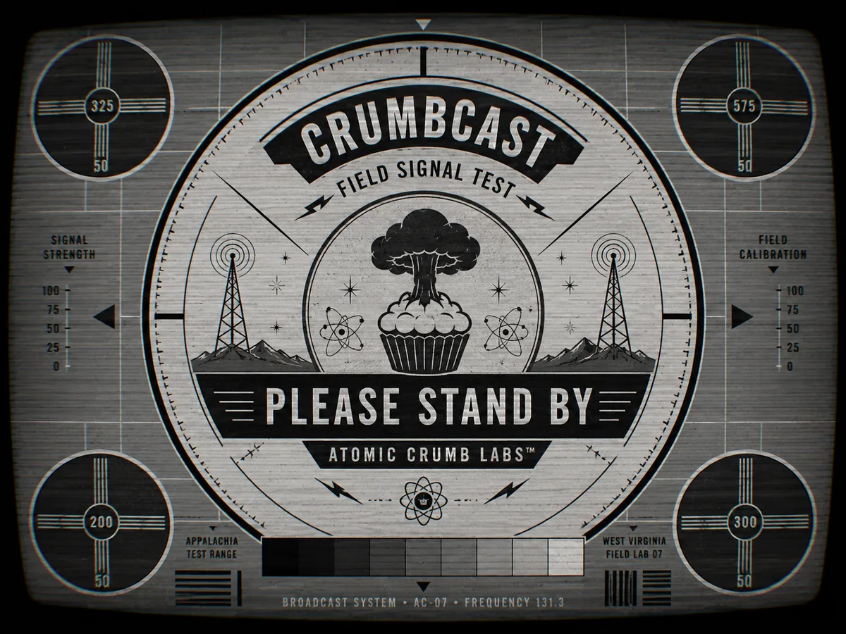 CRUMBCAST field signal test pattern