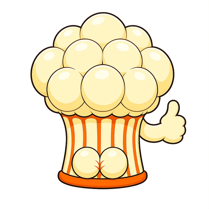 Crumby mascot back