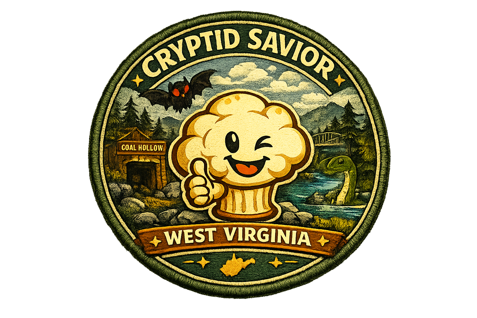 Cryptid Savior Badge